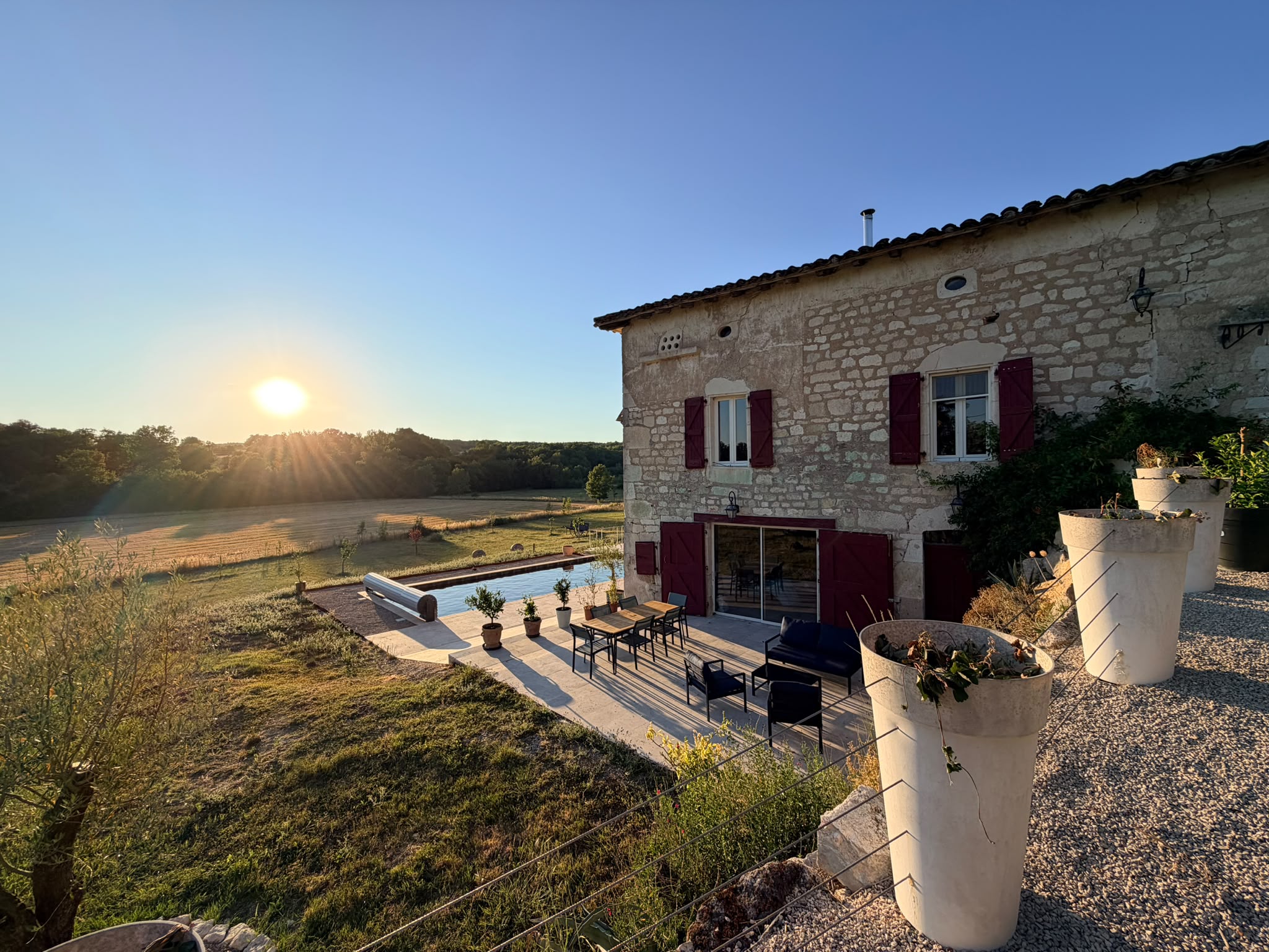 Extérieur du gîte