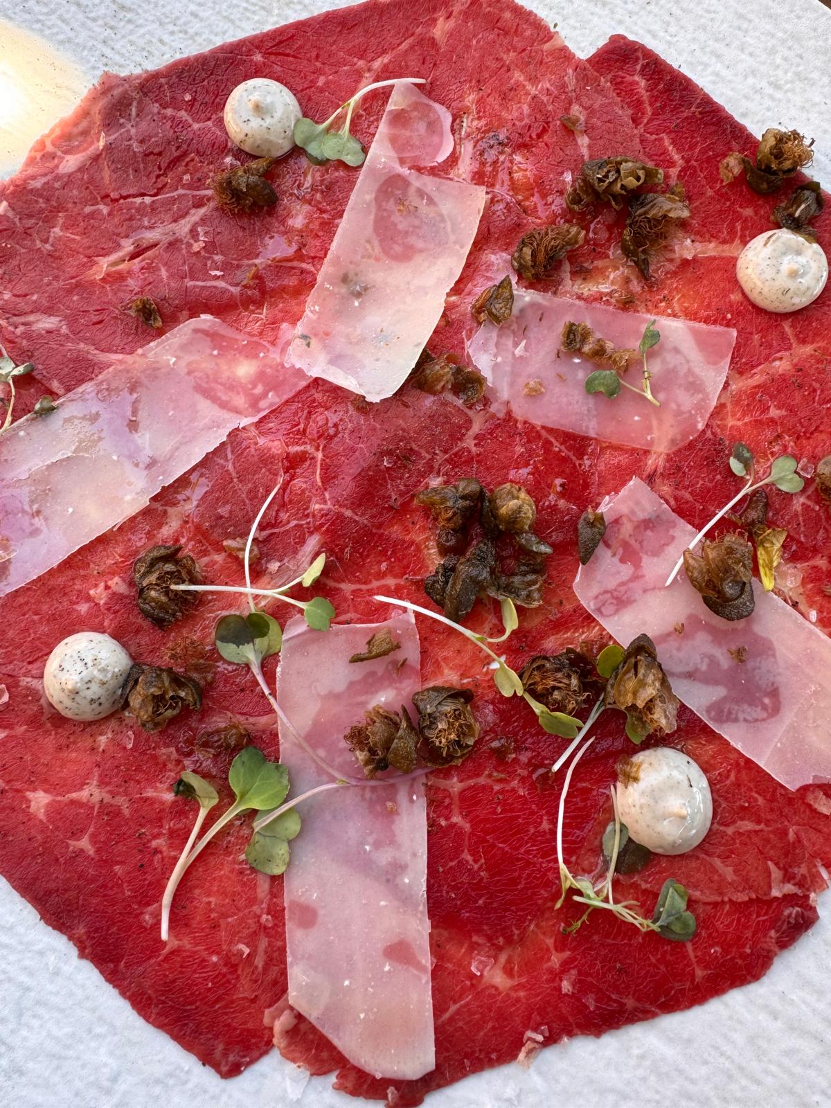 Carpaccio de bœuf